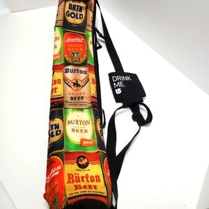 Burton Travel Cooler Shoulder Carry Holds 10 Cans of Cold Beverage